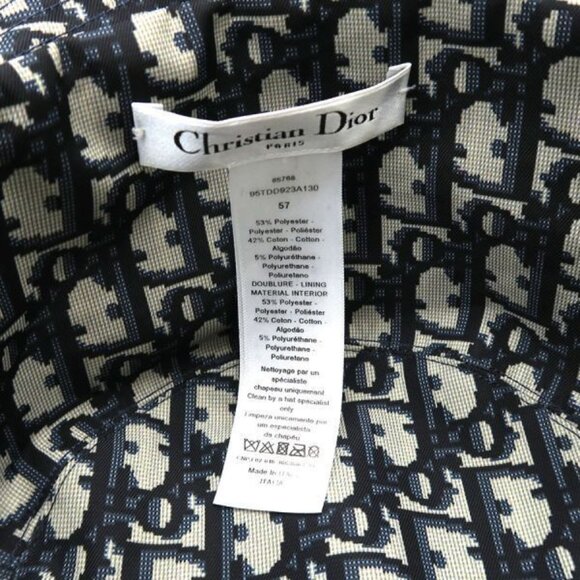 Dior Reversible Bob Hat Navy Blue main image 2